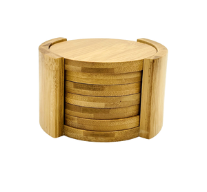 ที่รองแก้วไม้แกะสลักด้วยมือทรงรีอุปกรณ์เสริมในห้องครัวป้องกันฝุ่นกาแฟ - Product Image 4