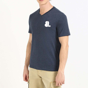 Blank <b>Men</b> <b>V</b> <b>neck</b> <b>T</b> <b>Shirt</b> Solid Color Plain Short Sleeve Wholesale <b>Men</b> <b>V</b> <b>Neck</b> <b>T</b> <b>Shirts</b> Short Sleeve 100% Cotton Blank - Product Image 2