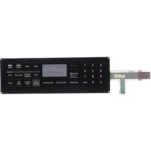DG34-00018A สวิตช์เมมเบรนทัชแพดพลาสติก ใช้ไฟฟ้า ปลอดภัยสำหรับเตาอบ สำหรับใช้ในครัวเรือน ใช้ได้กับเตาอบซัมซุง - Product Image 1