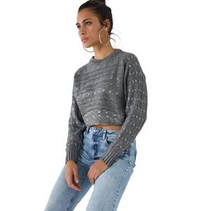 Suéter Informal y Cómodo para Mujer, 100% Algodón No Tejido - Product Image 2