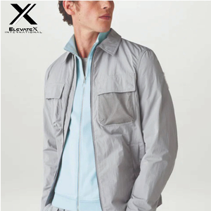 Vente en gros tendance nouvelle fermeture éclair complète US 100% coton col rond thermique décontracté écologique sweat uni teint hiver - Product Image 4