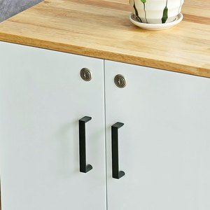 Minimalist Natural Wood Mobile Personal <b>Locker</b> 100x40x65cm-TCN68032 - Product Image 4