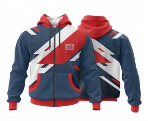 Acheter en gros personnalisable sport Sublimation imprimé fermeture éclair maillot de sport polyester respirant jersey - Product Image 5