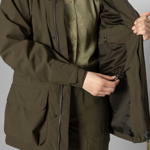 HUNT GEAR Unisex <b>Waterproof</b> Windproof Breathable Hooded <b>Camo</b> Print Winter Soft Shell <b>Jacket</b> for Outdoor Sports Zipper Closure - Product Image 5