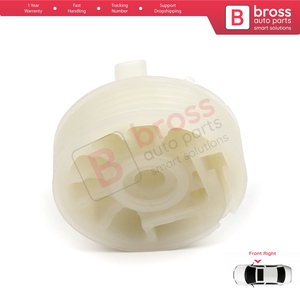 Régulateur de vitre BWR5234, roue de réparation pour porte avant droite 68070266AD pour 500 2007-actuel - Product Image 4