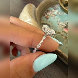 Bague en diamant de laboratoire de 3,00 carats, taille ovale, VVS2, certifiée IGI, fournisseur en gros, prix d'usine, livraison mondiale - Product Image 6