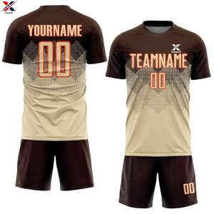 เสื้อฟุตบอลซับลิเมชั่น พิมพ์โลโก้ได้ตามต้องการ แห้งเร็ว ผลิตจากโพลีเอสเตอร์ สำหรับผู้ใหญ่ทุกเพศ น้ำหนักเบา เหมาะสำหรับการฝึกซ้อมและการแข่งขัน - Product Image 1