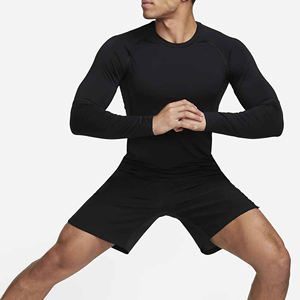 2024 Hot Sale High Quality Customizable Breathable Eco-Friendly <b>Men</b> Cotton Regular Fit Full Sleeves Neck T-<b>Shirt</b> Wholesale Price - Product Image 3