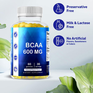 BCAA Gummies Reponer Energía Mejorar Inmunidad Fitness y Deportes Gummy Caramelos - Product Image 3
