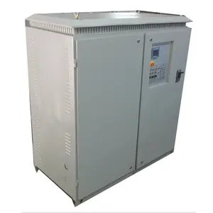 Stabilisateur de tension contrôlé par Servo Powertron avec une capacité de 100 KVA pour les utilisations industrielles par des revendeurs indiens