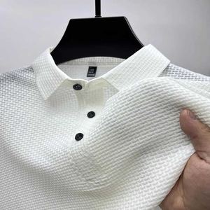 Camisa de Lona de Manga Corta para Hombre, Antiarrugas, Estilo Gótico, Verano, Cómoda, Transpirable, con Botones, Cuello Solapa, Color Sólido, Alta Calidad - Product Image 5