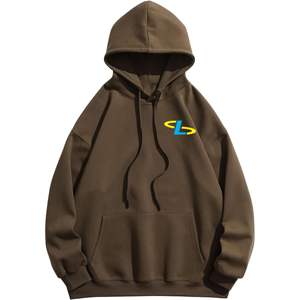 เสื้อฮู้ดผู้หญิงแบบเรียบ ดีไซน์ใหม่ ขายดี รับผลิตตามสั่ง พร้อมสกรีนโลโก้ เสื้อฮู้ดลำลอง - Product Image 5