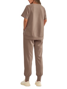 Conjuntos para mujer, camisetas de manga corta de verano, pantalón largo de chándal, chándal informal, conjuntos de salón para correr 2026 - Product Image 4