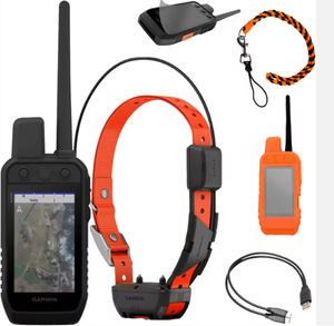 Système de suivi GPS avancé et d'entraînement pour animaux de compagnie Garmin Alpha 300i de qualité, traceur portable pour animaux de compagnie avec collier Alpha TT25 - Product Image 1