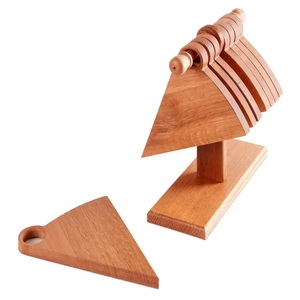 Juego de Soporte para Pizza de Madera Marca TQC, Pala para Pizza con Mango Plegable de Madera, Apto para Lavavajillas y Microondas, para Pizza Hecha a Mano, Precio Bajo - Product Image 2