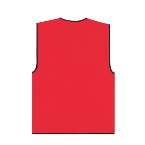 Gilet de travail rembourré personnalisé Kiel avec autocollants et lumières réfléchissants pour une meilleure visibilité pour les promotions - Product Image 6