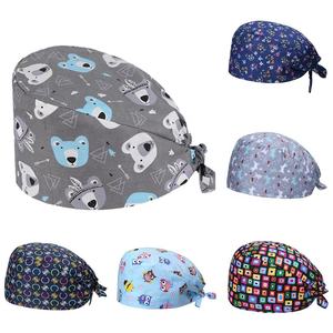 Meilleur Design Hôpital Scrub Caps Unisexe Dernières Arrivées avec Élastique Réglable Multi Couleur Tailles Personnalisées et Couleurs - Product Image 6
