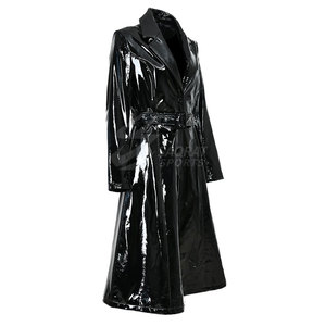 Abrigo de cuero de diseño único hecho en Pakistán abrigo de cuero de mujer transpirable duradero superventas para venta en línea - Product Image 2