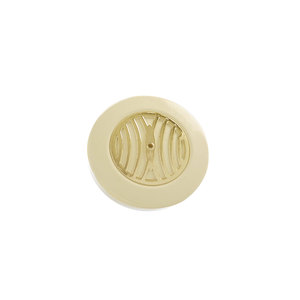 Bouchon d'aération de matelas en plastique chromé or imprimé, 60 mm, contemporain et décoratif, pour lit, installation facile pour mobilier domestique - Product Image 2