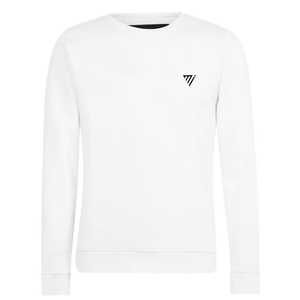 Fabricant de sweatshirts streetwear personnalisé OEM Vente en gros Fournisseur de sweatshirts mode unisexe Sweat blanc à épaules tombantes OEM - Product Image 1