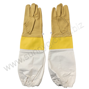 Guantes de manga larga para apicultura, equipo de mantenimiento de abejas - Product Image 5