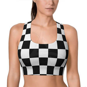 Soutien-gorge de sport sans couture respirant à sublimation pour femmes, idéal pour le fitness, la course à pied, la salle de sport, le yoga, séchage rapide, écologique - Product Image 4