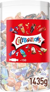 Caja de Regalo de Chocolate con Leche Celebrations con Mini Chocolates y Barras de Galleta en Tubo de 1435g - Product Image 3