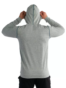 Sudadera con capucha de diseño de alta calidad para hombre, con logo personalizado, de algodón suave, con prensa de calor e impresión - Product Image 4