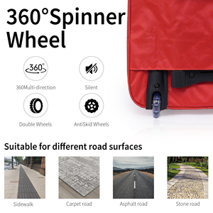 Ensemble <span class=keywords><strong>de</strong></span> <span class=keywords><strong>2</strong></span> <span class=keywords><strong>valises</strong></span> à roulettes OEM, ensembles <span class=keywords><strong>de</strong></span> bagages en tissu bon marché, <span class=keywords><strong>valises</strong></span> souples en toile <span class=keywords><strong>de</strong></span> 20 pouces avec sac à main <span class=keywords><strong>de</strong></span> 15 pouces pour voyage d'affaires - Product Image 6