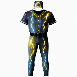 Uniforme de baseball en polyester de haute qualité nouveau design au meilleur prix pour les vêtements de softball pour hommes et femmes - Product Image 4