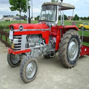 รถแทรกเตอร์ตีนตะขาบ Massey Ferguson 165 มือสอง 80 แรงม้า พร้อมเครื่องยนต์ เกียร์ และชิ้นส่วนอื่นๆ สำหรับฟาร์ม ขาย - Product Image 1