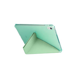 Netzy 2025 iPad Tri-Folding Case with <b>Stylus</b> <b>Pen</b> Compartment and Stand Cute Rose Gold Protective Style - Product Image 1