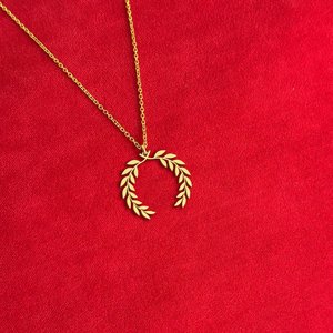 Colgante de hoja de hiedra minimalista de Plata de Ley 925 sólida para amantes de la naturaleza, diseño inspirado en la naturaleza, cadenas finas para joyería de mujer - Product Image 5