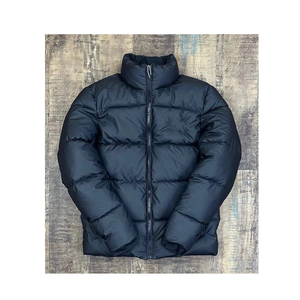 Crafting Excellence Bulk Men's Hooded Waterproof Reversible Bubble <b>Puffer</b> <b>Jackets</b> Unmatched Precision Canvas Fabric Pockets - Product Image 2