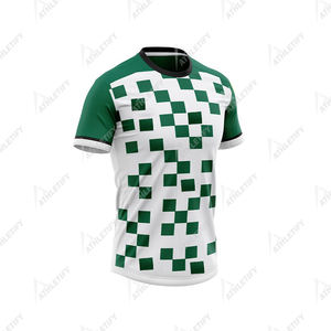 Maillot de football et maillot de football en tissu maillé respirant avec conception personnalisée pour les équipes de jeunes des clubs sportifs et les utilisations d'entraînement - Product Image 3