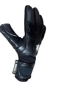 Guantes de Portero de Fútbol Profesionales ALTAF BROTHERS, Látex Alemán de 4mm, Dedos Completos, Elásticos, con Cordones, Antideslizantes, Transpirables, de Alta Calidad - Product Image 1