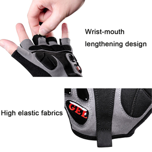 Guantes de Ciclismo Ligeros de Alto Rendimiento, Guantes sin Dedos para Bicicleta de Montaña, Guantes de Medio Dedo para Ciclismo, Levantamiento de Pesas - Product Image 4