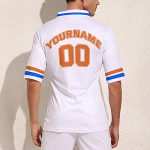 Maillot de football américain pour homme entièrement personnalisé, nouveau style, maillot de football américain léger de haute qualité à manches courtes - Product Image 4