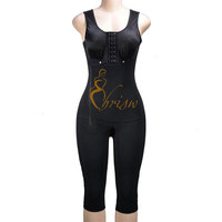 Gaines post-partum post-chirurgie pour Service personnalisé sans couture Body Shaper avec fermeture éclair Entrejambe Shaper Colombianas Shapewear