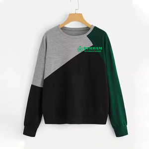 เสื้อสเวตเชิ้ตคอกลมสีดำคุณภาพสูงสำหรับผู้ชาย แบบสั่งทำพิเศษ ผ้าฝ้ายออร์แกนิก ทรงหลวม แห้งเร็ว - Product Image 5