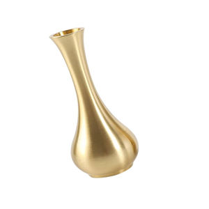 Jarrones de flores de alta calidad, jarrones de Metal, acabado dorado de lujo, moderno, superventas, de moda para decoración del hogar, soporte para plantas - Product Image 1