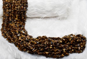 Perles de pierre œil de tigre non taillées de qualité supérieure, vente en gros, pierres naturelles de guérison pour la méditation et la création de bijoux - Product Image 6