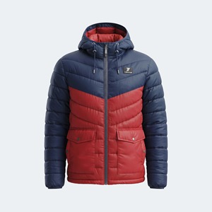 Nouvelle arrivée, vêtements d'hiver, style décontracté, fermeture éclair, veste matelassée pour homme, couleurs unies, séchage rapide, prix de gros, dernier design - Product Image 2