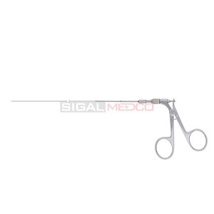 Fórceps de Urología Semi rígido Premium quirúrgico alemán de acero inoxidable Manual instrumentos médicos agarre recuperación endoscópica - Product Image 1