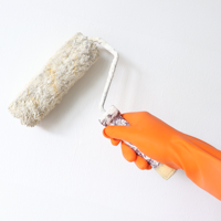 Guantes DE SEGURIDAD Naranja Guante de goma resistente al agua. Guantes de trabajo de látex de buena abrasión para uso industrial (Oferta de lote de existencias)