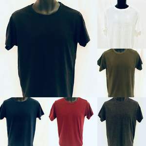 เสื้อยืดผ้าคอตตอนสำหรับผู้ชาย, เสื้อยืดผ้านุ่มมาตรฐาน100% ทรงพอดีตัวใหม่ - Product Image 2