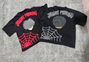 เสื้อยืดผ้าฝ้ายระบายอากาศสำหรับผู้ชายเสื้อยืดผ้าถัก100% ระบายอากาศได้ดีน้ำหนัก300กรัมดีไซน์แบบพรีเมี่ยมสำหรับงานออกแบบลายพัฟ - Product Image 2