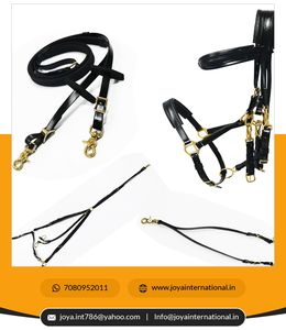 บังเหียนพีวีซีม้าทนทานอุปกรณ์บังเหียนม้าอานม้าม้าน้ำหนักเบา - Product Image 5