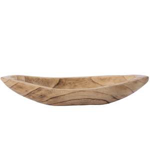 Bandeja de té de madera ovalada de alta calidad, perfecta para servir comida con un diseño elegante y atemporal para cualquier ocasión - Product Image 3