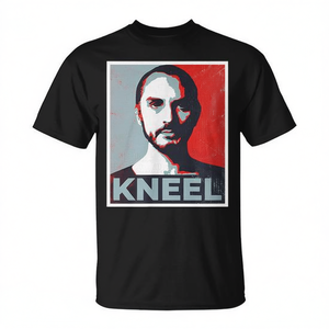 Camiseta Unrealindeed Kneel Before Zod para Adultos, Corte Clásico, Manga Corta, Diseño Promocional Favorito de los Fans de los Cómics - Product Image 2
